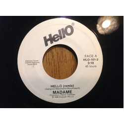 Madame (6) Hello (Remix) Vinyl 7" USED