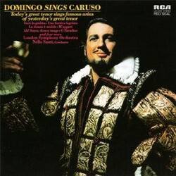 Placido Domingo / The London Symphony Orchestra Domingo Sings Caruso Vinyl LP USED