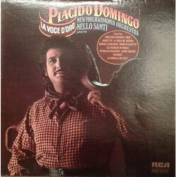 Placido Domingo / New Philharmonia Orchestra / Nello Santi La Voce D' Oro Vinyl LP USED