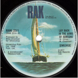Smokie Lay Back In The Arms Of Someone Vinyl 7" USED