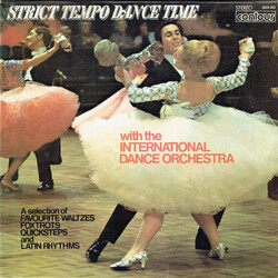 The International Dance Orchestra Strict Tempo Dance Time Vinyl LP USED