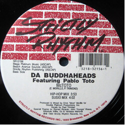 Da Buddhaheads / Pablo Toto McToto USED VINYL 12INCH 33 S RPM
