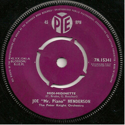 Joe "Mr Piano" Henderson / Peter Knight Orchestra Midi-Midinette / Little Italy USED VINYL 7INCH 45 RPM SINGLE