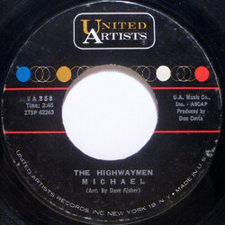 Highwaymen Michael / Santiano USED VINYL 7INCH 45 RPM SINGLE