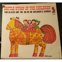 Tom Glazer & The Children's Chorus On Top Of Spaghetti / Battle Hymn Of The Children USED VINYL 7INCH 45 RPM SINGLE STYRENE