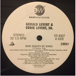 Gerald Levert / Eddie Levert Wind Beneath My Wings Vinyl 12" USED