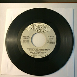 Disco Tex & His Sex-O-Lettes / Sir Monti Rock III We're Havin' A Party (It's Gonna Be Alright) USED VINYL 7INCH 45 RPM SINGLE PROMO