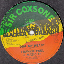 Frankie Paul / Matic 16 Dial My Heart USED VINYL 12INCH 45 RPM