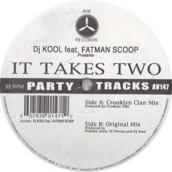 DJ Kool / Fatman Scoop It Takes Two USED VINYL 12INCH