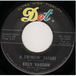 Billy Vaughn And His Orchestra A Swingin' Safari USED VINYL 7INCH 45 RPM SINGLE