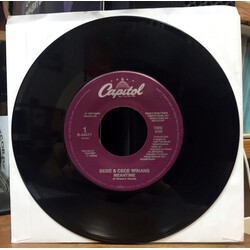 Bebe & Cece Winans Meantime/ Silent Night, Holy Night USED VINYL 7INCH
