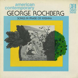 George Rochberg Songs In Praise Of Krishna Vinyl LP USED