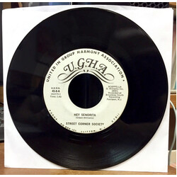Street Corner Society Hey Senorita / You Belong To Me USED VINYL 7INCH 45 RPM