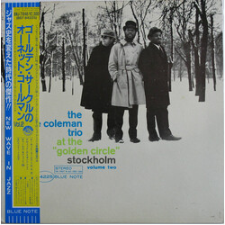 The Ornette Coleman Trio At The "Golden Circle" Stockholm - Volume Two Vinyl LP USED