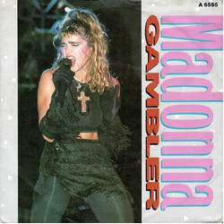 Madonna Gambler USED VINYL 7INCH 45 RPM SINGLE STEREO