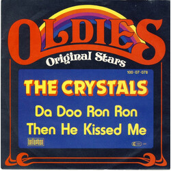 The Crystals Da Doo Ron Ron / Then He Kissed Me USED VINYL 7INCH 45 RPM SINGLE REISSUE STEREO