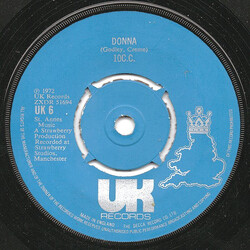 10cc Donna VINYL 7" USED