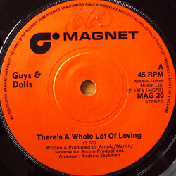 Guys 'n Dolls There's A Whole Lot Of Loving VINYL 7" USED