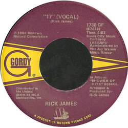 Rick James 17 VINYL 7" USED
