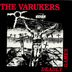 The Varukers Deadly Games Vinyl LP USED