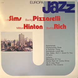 Zoot Sims / Bucky Pizzarelli / Milt Hinton / Buddy Rich Europa Jazz Vinyl LP USED