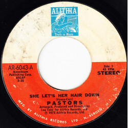 Pastors She Let's Her Hair Down / Solitude Vinyl 7" USED