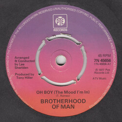 Brotherhood Of Man Oh Boy (The Mood I'm In) USED VINYL 7INCH 45 RPM SINGLE