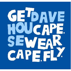 Get Cape. Wear Cape. Fly / Dave House (2) Split USED VINYL 10INCH LIMITED EDITION