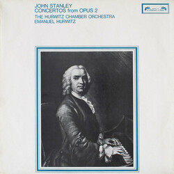 John Stanley (2) / Hurwitz Chamber Orchestra / Emanuel Hurwitz Concertos From Opus 2 Vinyl LP USED