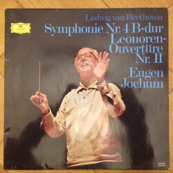 Ludwig van Beethoven / Berliner Philharmoniker / Eugen Jochum Symphonie Nr.4 B-Dur Op.60 • Leonoren Ouvertüre Nr. II Vinyl LP USED