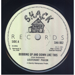 Lieutenant Pigeon Bobbing Up And Down Like This / Gordon's Rainbow Wranglers USED VINYL 7INCH 45 RPM SINGLE