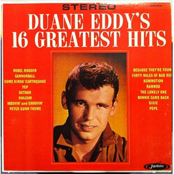 Duane Eddy Duane Eddy's 16 Greatest Hits Vinyl LP USED