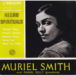Muriel Smith / Daniel Kelly Negro Spirituals USED VINYL 7INCH 45 RPM EP