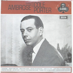 Ambrose & His Orchestra Tribute To Cole Porter Vinyl LP USED