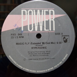 Hypersonic (5) Magic Fly USED VINYL 12INCH 33 S RPM MAXI-SINGLE