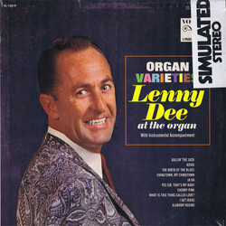 Lenny Dee (2) Organ Varieties Vinyl LP USED
