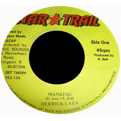 Derrick Lara Mankind USED VINYL 7INCH 45 RPM