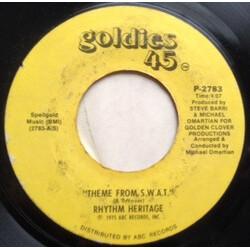 Rhythm Heritage Theme From S.W.A.T. USED VINYL 7INCH 45 RPM SINGLE REISSUE