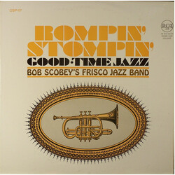 Bob Scobey's Frisco Band Rompin' Stompin' Good-Time Jazz Vinyl LP USED