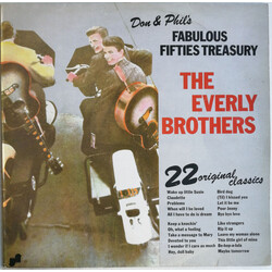 Everly Brothers Don & Phil's Fabulous Fifties Treasury Vinyl LP USED