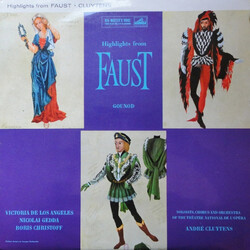 Charles Gounod / Orchestre National De L'Opéra De Paris / André Cluytens Highlights From "Faust" Vinyl LP USED