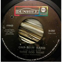 Three Dog Night One Man Band USED VINYL 7INCH 45 RPM SINGLE STEREO