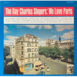 The Ray Charles Singers We Love Paris Vinyl LP USED
