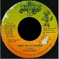 Junior Reid Ain't No Stopping USED VINYL 7INCH 45 RPM