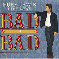 Huey Lewis & The News Bad Is Bad Vinyl USED