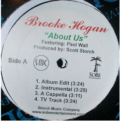 Brooke Hogan / Paul Wall About Us USED VINYL 12INCH
