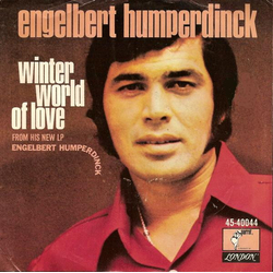 Engelbert Humperdinck Winter World Of Love Vinyl 7" USED