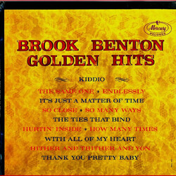 Brook Benton Golden Hits Vinyl LP USED