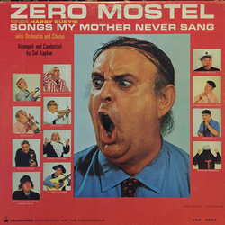 Zero Mostel Sings Harry Ruby's Songs My Mother Never Sang Vinyl LP USED