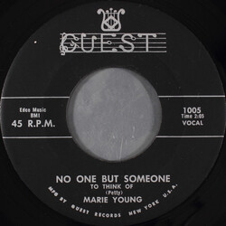 Marie Young (2) No One But Someone To Think Of USED VINYL 7INCH 45 RPM